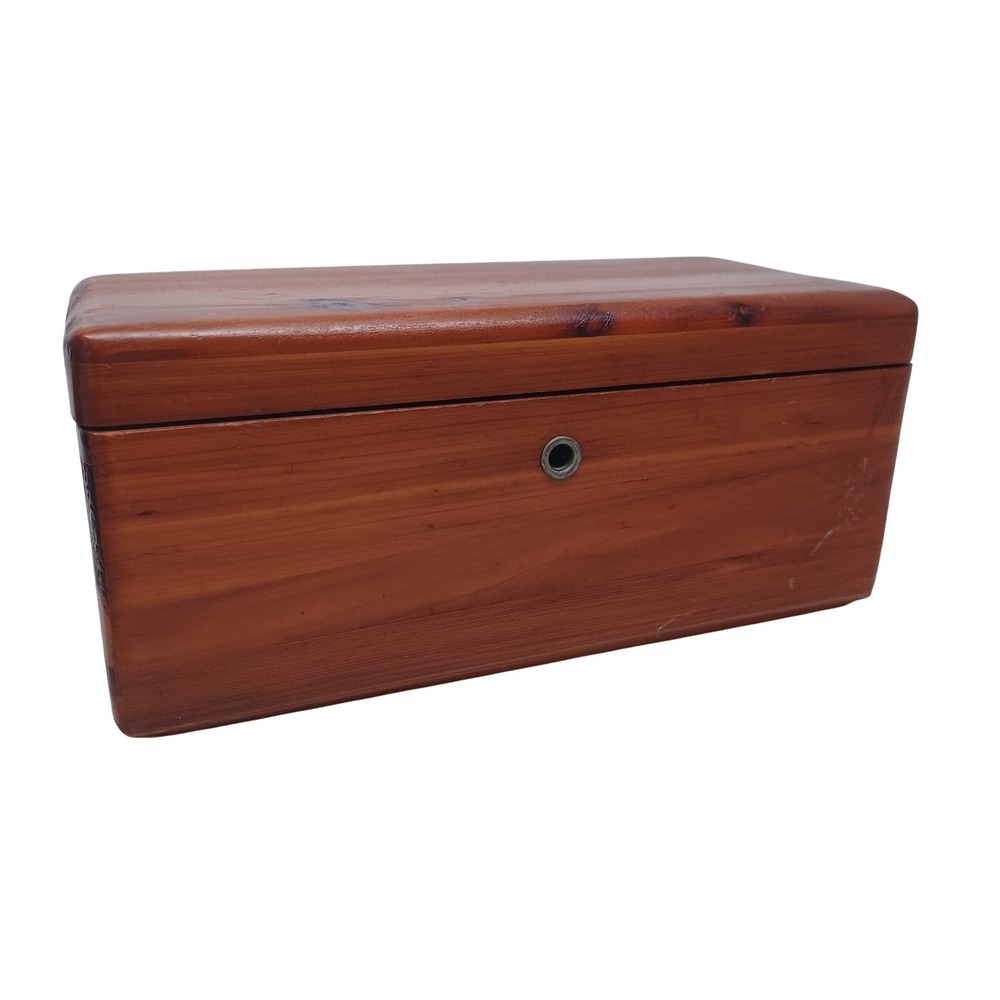 Vintage Lane Cedar Chests Miniature Wood Keepsake Box Quinn & Miller VA